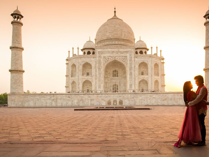 Prewedding Shoot at Taj Mahal, Agra