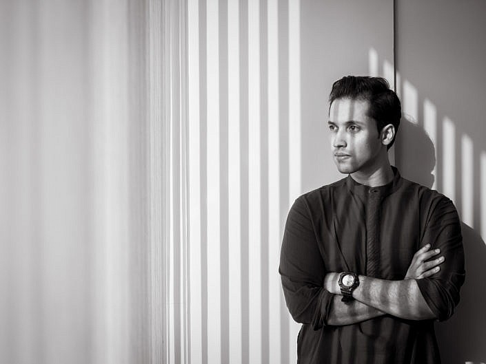 Durjoy Datta Black and White Portrait