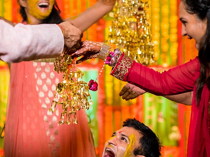 beautiful indian wedding at chhatarpur delhi