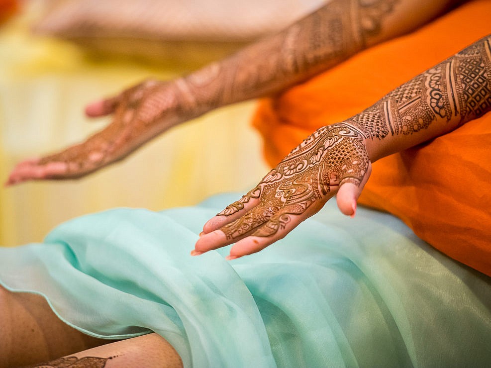 beautiful indian wedding at chhatarpur delhi