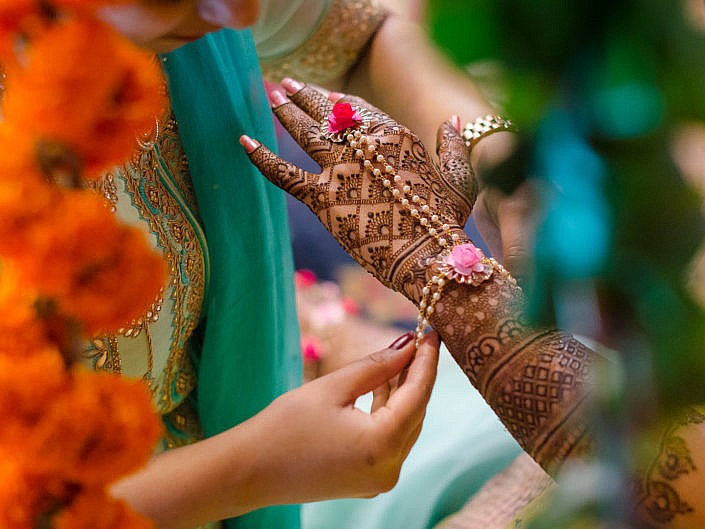 beautiful indian wedding at chhatarpur delhi