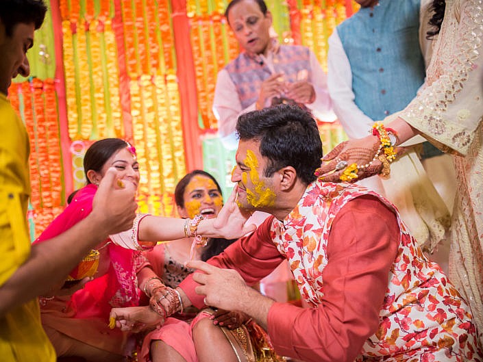 beautiful indian wedding at chhatarpur delhi
