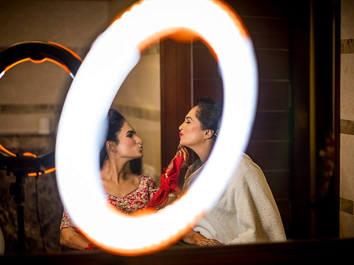 beautiful indian wedding at chhatarpur delhi