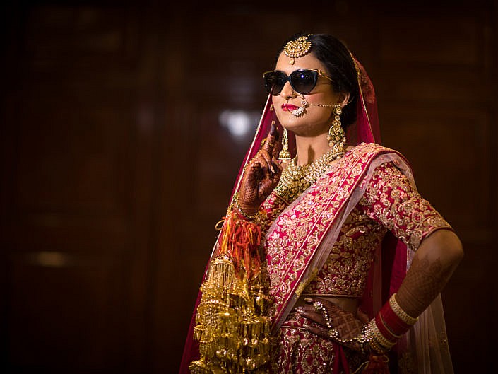 beautiful indian wedding at chhatarpur delhi