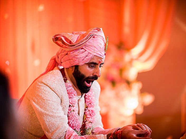 beautiful indian wedding at chhatarpur delhi