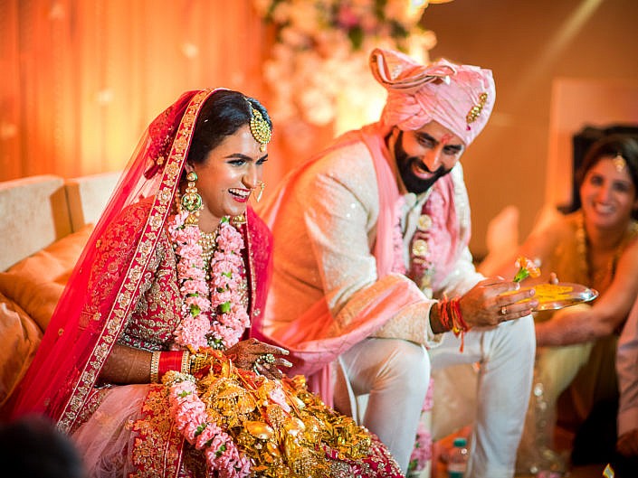 beautiful indian wedding at chhatarpur delhi