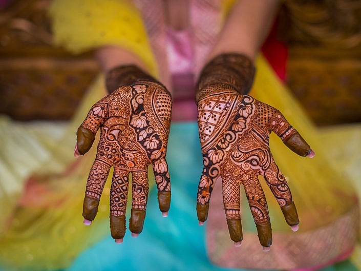 beautiful indian wedding at chhatarpur delhi