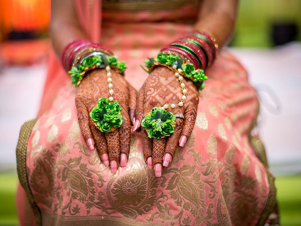 beautiful indian wedding at chhatarpur delhi