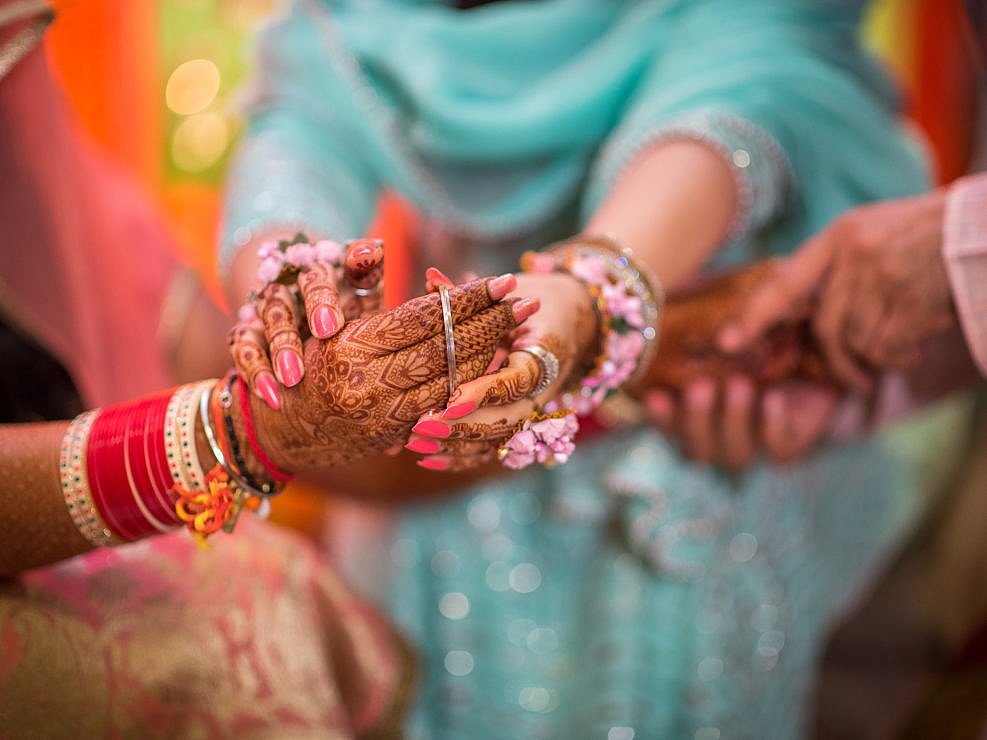 beautiful indian wedding at chhatarpur delhi